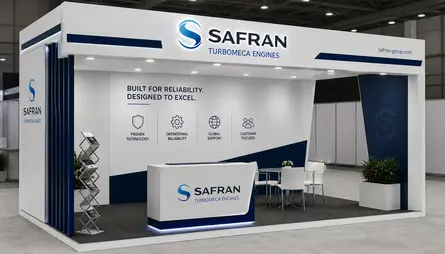 India Warehousing Show exhibition stall by ConceptMakerz, Pragati Maidan, Delhi